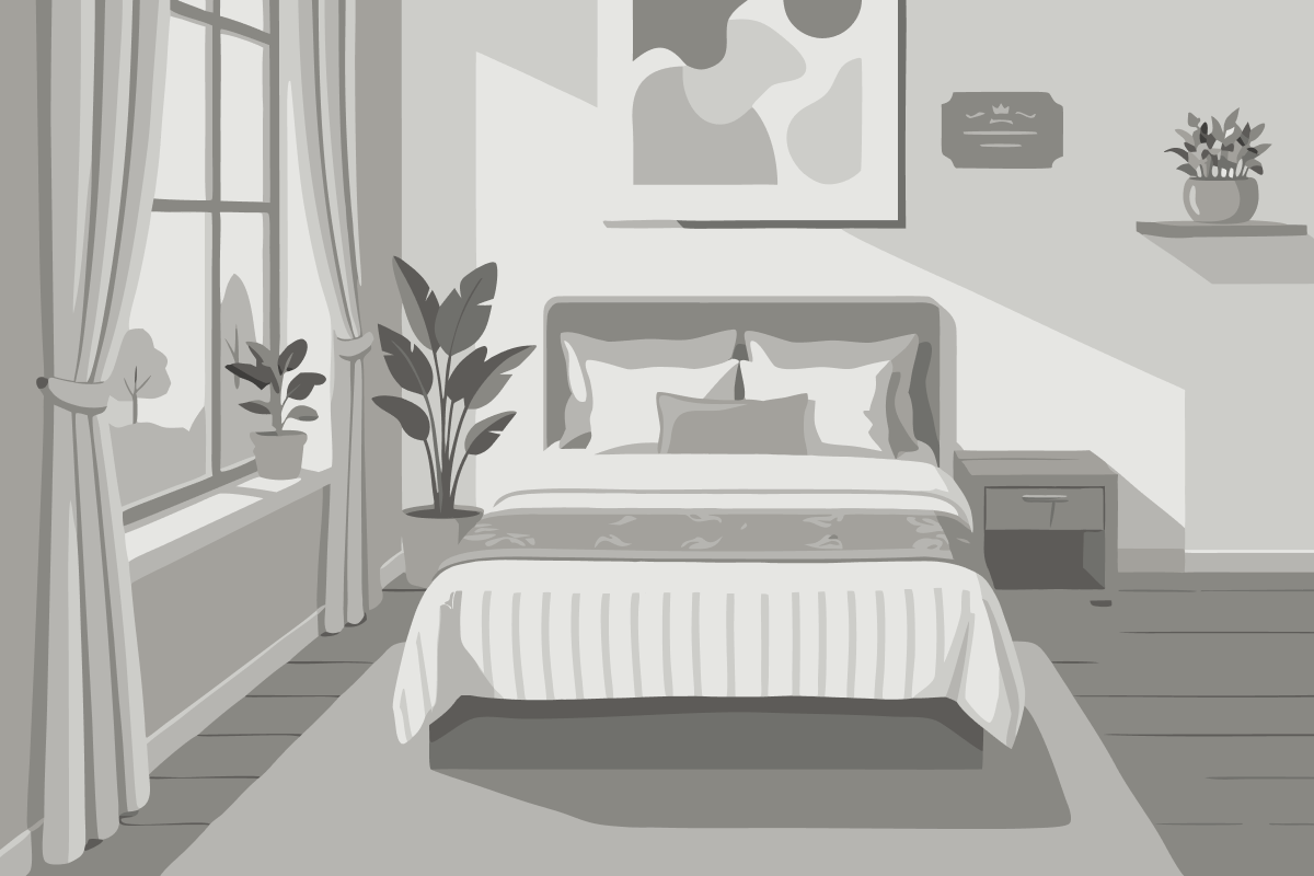 Quarto King Standard com Vista do Jardim